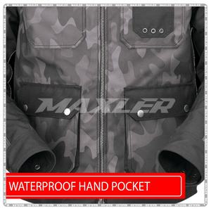 Vêtements de sport toutes saisons pour hommes homologués CE Veste de moto légère et coupe-vent grande taille Textile respirant Protection Racing - Product Image 5