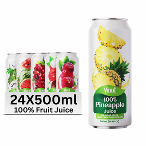 500ml de pulpe de boisson de jus de fruits et de légumes de variété sans sucre échantillon gratuit de marque privée directe d'usine disponible Vietnam - Product Image 1