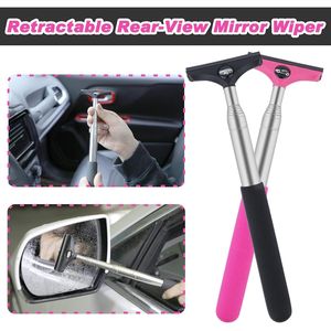2 Pezzi Tergicristallo Retrattile Universale per Specchietti Auto, Strumento di Pulizia per Specchietti Laterali di Tutti i Veicoli - Product Image 2