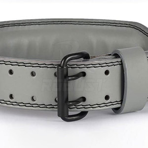 Leather Weightlifting <b>Belt</b> with Secure Buckle and Comfortable Waist Support for Professional <b>Weight</b> Training - Product Image 6