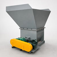 Broyeur de fertilisant à dents crantées entièrement automatique et robuste 15/22kW, sortie 3-30mm, pour déchets organiques et compost