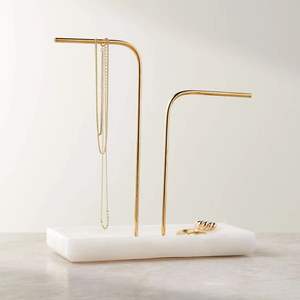 Soporte decorativo para joyas, expositor de joyas de moda, soporte para collares en forma de T, soporte para guardar joyas, organizador de joyas para el hogar - Product Image 1