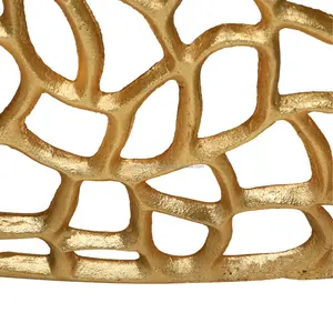 Mesa de Centro de Hierro Contemporánea, Decoración de Interiores de Lujo para el Hogar, Mesa Auxiliar Moderna Hecha a Mano, Diseño Costero Extraíble para Sala de Estar - Product Image 2