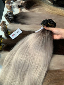 Extensiones de Cabello Humano Virgen de Primera Calidad, 100g, con Queratina, Naturales, Lisas, Súper Dobles - Product Image 4