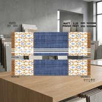 En stock : Carreaux de marche en porcelaine 200x1200mm, 20mm, finition mate, aspect marbre et bois, antidérapants, pour escaliers extérieurs et revêtements de sol