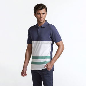 Nardon เสื้อโปโลสำหรับผู้ชายผ้าแห้งเร็วผ้า88% โพลีเอสเตอร์ผ้าสแปนเด็กซ์ดีไซน์ใหม่พิมพ์ซับลิเมชันแบบลำลองผ้า12% - Product Image 1