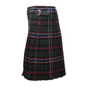 Kilt de tartán de lana para hombre, hecho a mano, tela resistente, correa de cintura ajustable, atuendo clásico de la herencia escocesa para exteriores y ocasiones formales - Product Image 1