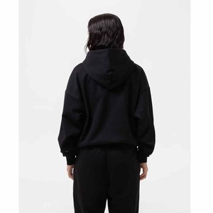 Custom <b>Women</b> Oversized Mock neck Sweatshirt Set Applique Embroidery Heavyweight Fleece Breathable Long Matching <b>Shorts</b> OEM ODM - Product Image 3