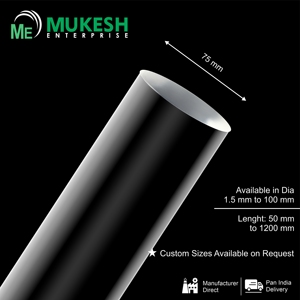 Heavy Duty 75mm Clear Cast Acrylic Solid Round Bar PMMA <b>Rod</b> India Manufacturer Luxury Corporate Signage Design B2B - Product Image 4
