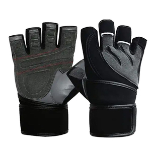 Guantes Antideslizantes para Levantamiento de Pesas con Soporte para Muñeca, Guantes Personalizados para Gimnasio, para Hombres y Mujeres - Product Image 2