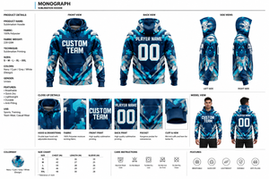 Sudadera con Capucha Personalizada, Sudadera Deportiva con Estampado por Sublimación para Actividades al Aire Libre - Product Image 3