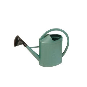 Arrosoir en métal bleu, outil de jardin durable pour l'arrosage des plantes, utilisation en extérieur, finition peinte, arrosoir en métal vintage - Product Image 2