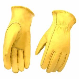 Best Performance Goat Grain Leather Driving <b>Gloves</b> Thorn Proof Hand Protective Industrial Safety Durable <b>Driver</b> Work <b>Gloves</b> - Product Image 2