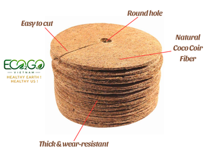 Eco2go Vietnam Cobertura Ecológica de Fibra de Coco |   Anillo de Coco Sostenible para Agricultura y Jardinería - Product Image 6
