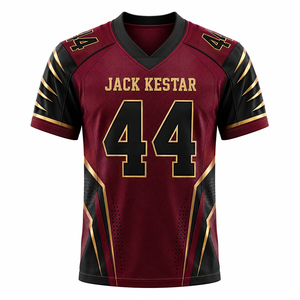 Maillot NFL personnalisé sublimé pour les équipes de tournoi – Uniforme de football américain, tissu respirant haute performance, prêt pour le match - Product Image 1