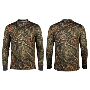 Camisa de Caza para Hombre con Camuflaje Animal Lavado, Impermeable, Transpirable, de Poliéster, para Actividades al Aire Libre, Estilo Otoñal, Manga Larga - Product Image 1