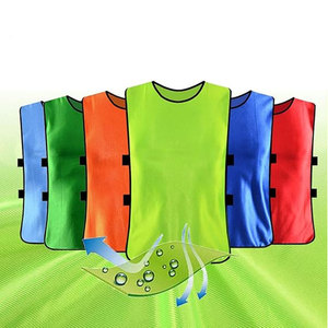 Pennies for Soccer Scrimmage Vest Practice Jersey Lightweight Breathable <b>Training</b> <b>Bib</b> for Team Sports Football Practice Mesh - Product Image 5