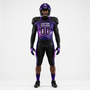 Uniforme de football personnalisé 260 GSM, maillot de football personnalisé, ensemble maillot et pantalon de football pour les organisateurs de tournois - Product Image 1