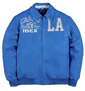 OEM USA Size Lambskin Custom Varsity Bomber <b>Jacket</b> for Men Luxury <b>Rhinestone</b> Waterproof Reversible Streetwear Plain Applique - Product Image 4
