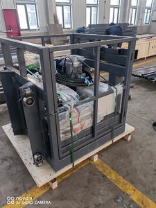 Nouvel ascenseur de fret électrique à plateforme, capacité de levage de 500 kg, acier inoxydable, vitesse réglable, convoyeur à bande alimentaire pour restaurant - Product Image 4