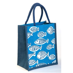 กระเป๋าผ้ากระสอบรีไซเคิลสำหรับงานแต่งงานริมชายหาด  กระเป๋าช้อปปิ้งผ้ากระสอบรีไซเคิลพร้อมโลโก้  กระเป๋าผ้ากระสอบรีไซเคิลสำหรับเจ้าสาว - Product Image 2