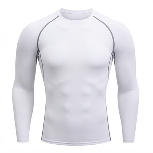 Camiseta de Compresión de Manga Larga para Hombre, para Correr, Gimnasio, Entrenamiento Deportivo - Product Image 2