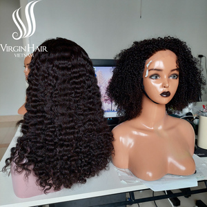 Paquetes rizados birmanos crudos de la mejor calidad 100% cabello camboyano sin procesar cutícula completa cabello alineado Color Natural al mejor precio - Product Image 4