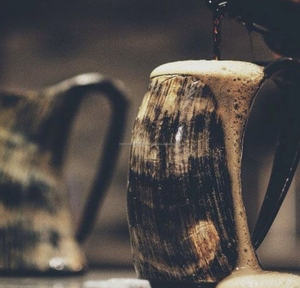 <b>Viking</b> <b>Horn</b> Mug Handcrafted Norse Drinking <b>Horn</b> Custom Engraving Available - Product Image 2