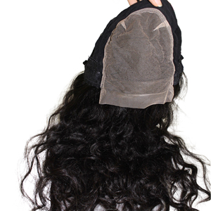 Pruebe nuestra peluca con cierre de encaje sin pegamento, aplicación sin esfuerzo, bordes suaves, parte natural, textura rica, pedidos al por mayor disponibles ahora - Product Image 6