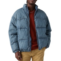 Veste matelassée slim pour homme, fine, écologique, respirante, coupe-vent, manteau d'hiver, vêtement d'extérieur pour temps froid, style vintage, doublure en sherpa