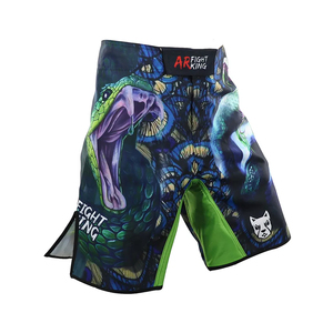 Pantalones Cortos de Compresión para BJJ con Estampado de Sublimación Personalizado, Venta al por Mayor, Equipo Profesional de Entrenamiento de Lucha, Elásticos y Ajustados, Pantalones Cortos de Compresión para MMA - Product Image 2