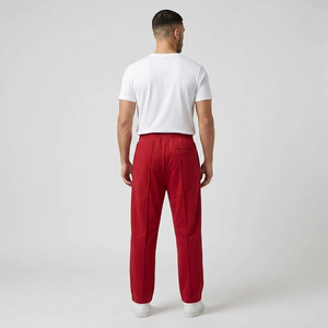 Men's Fleece Sweatpants Oversize <b>Trouser</b> Fleece Jogger Pants Men High Drawstring Waist Winter Sweatpants Mens - Product Image 2