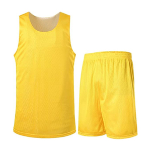Ensemble de maillots et shorts de basket-ball multicolores unisexes, large choix, personnalisable, respirant, en mesh - Product Image 4