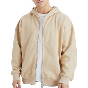 Sudaderas con Capucha y Cremallera para Hombre, Transpirables, para Invierno, Ajuste Holgado y Delgado, Impermeables, con Forro Polar, Logotipo Personalizado y Diseño, Servicio OEM, Venta al por Mayor - Product Image 1