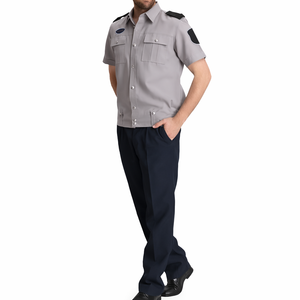 Uniformes de Seguridad al por Mayor, Conjuntos de Pantalones y Camisas, Uniformes de Guardia de Seguridad de Manga Larga de Secado Rápido - Product Image 1