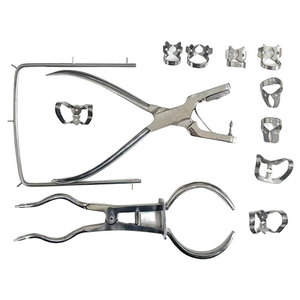 Instruments de barrage en caoutchouc de qualité supérieure pour les procédures d'isolement dentaire, construction en acier inoxydable, outils dentaires autoclavables - Product Image 1