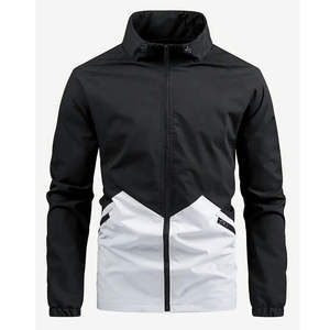 Cheap Price Customized Wholesale Price <b>Men's</b> Winter Thick Zipper Canvas Quilted <b>Jacket</b> for <b>Cycling</b> Running OEM Service - Product Image 1