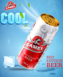 Cerveza Vietnamita Camel Extra Fuerte 4.9%Vol, Cerveza Premium 330ml *24 Latas, Embalaje de Cerveza Artesanal de Fábrica - Product Image 4