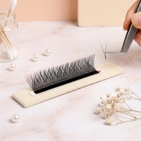 [Lashya] Extensions de cils YY préfabriquées, effet léger et volumineux, vente en gros sous marque privée, plateau individuel pour artistes en cils