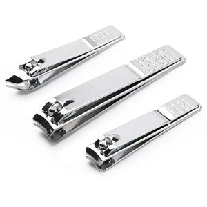 Wholesale Surgical Grade Stainless Steel Black Nail Trimmer Professional Matte Finish Fingernail Toenail Cutter Set Sharp - Product Image 5