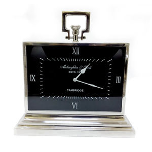 Reloj de Escritorio Dorado Moderno, Nuevo Reloj Decorativo de Cuarzo para el Hogar, Dormitorios y Hoteles, con Opciones de Tamaño y Color - Product Image 1