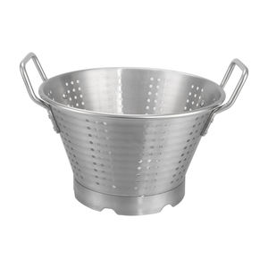 กระชอนสแตนเลสขายดี ใช้ได้หลากหลาย สำหรับล้างผลไม้ สะเด็ดน้ำพาสต้า ล้างถั่ว ตักซอส ใช้กับเครื่องล้างจานและเตาอบได้ - Product Image 3