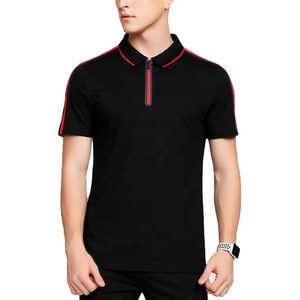 Ventes d'usine Polo à manches courtes de haute qualité Design de marque Polo uni de haute qualité pour hommes pour le sport hommes décontracté intelligent - Product Image 1