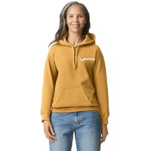 Sweat à capuche en polaire mi-lourd pour adulte, coupe décontractée, avec capuche ajustable, poche kangourou, manches longues, poignets côtelés et style streetwear décontracté - Product Image 1
