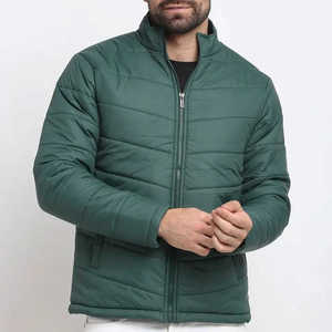 Blouson matelassé enduit pour homme, épais, chaud, respirant, avec fermeture éclair, style décontracté urbain, vêtement d'hiver, production en gros OEM - Product Image 6