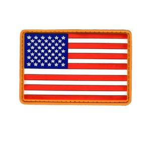 Custom 3D Embossed Rubber PVC <b>Sew</b>-<b>On</b> <b>Patches</b> with Nonwoven Felt Fabric for Clothing - Product Image 3