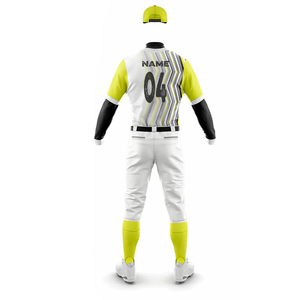 Custom Baseball Softball Uniforms Jerseys Pants Adult Team Wear Short Heat-Transfer Printed Breathable Quick Dry 100% Polyester - Product Image 2