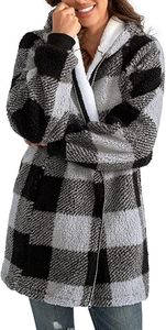 <b>Men's</b> Waterproof Lined <b>Sherpa</b> Fleece <b>Hoodie</b> Warm Teddy Pullover Winter Sweatshirt Soft Fuzzy Plush Party Style - Product Image 2