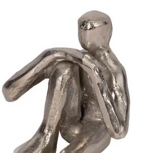 Escultura Artística de Águila Voladora en Aluminio, Estatua Comercial de Alta Calidad Hecha a Mano, Figura Moderna Pulida de Estilo Antiguo para Resort - Product Image 4