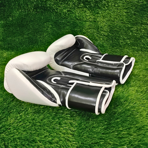 Gants de boxe professionnels en cuir respirants pour l'entraînement et le combat, équipement de frappe pour sac de boxe - Product Image 6